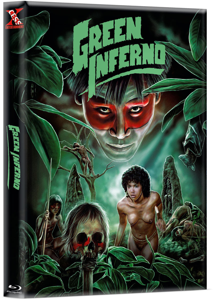 Green Inferno (1987) - DVD/Blu-ray Mediabook Wattiert Lim 222