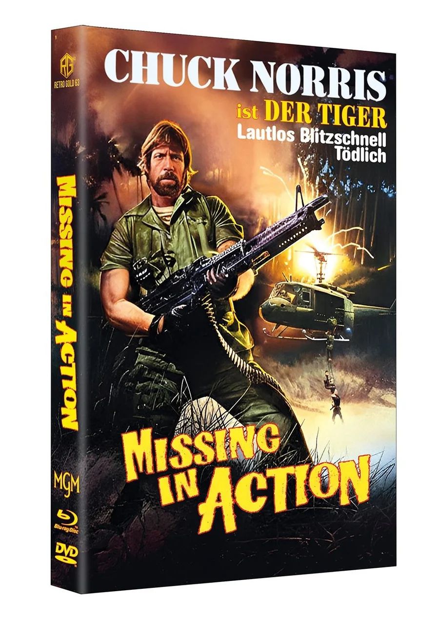 Missing in Action - gr DVD/Blu-ray Hartbox Lim 50