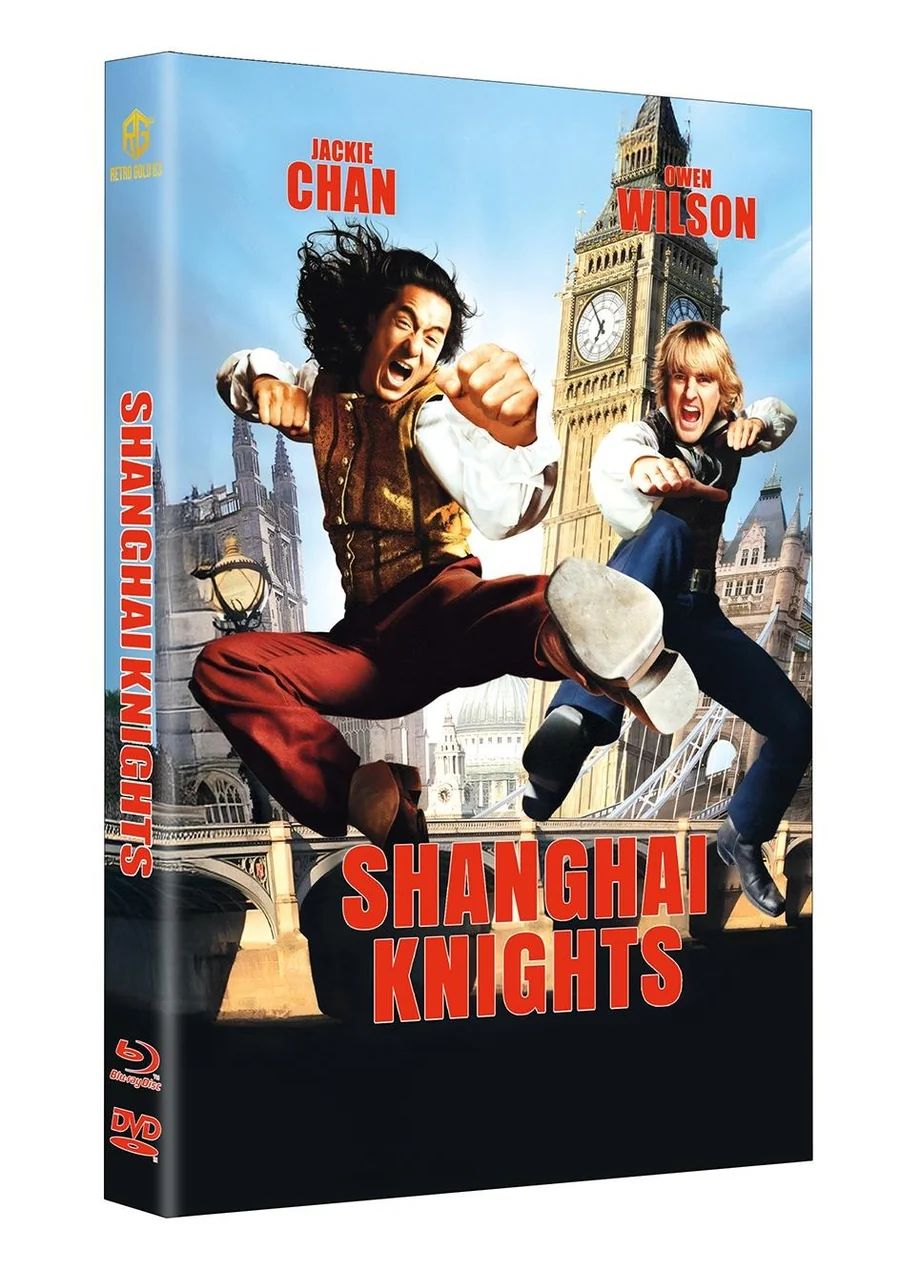 Shanghai Knights - gr DVD/Blu-ray Hartbox Lim 50