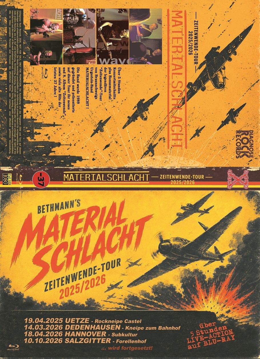 Bethmanns Materialschlacht Zeitenwende-Tour 2025/2026 - gr Blu-ray Hartbox