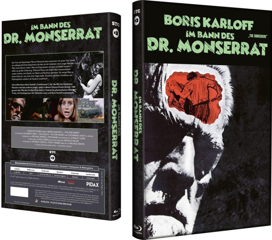 Im Bann des Dr. Monserrat - gr Blu-ray Hartbox Lim 50