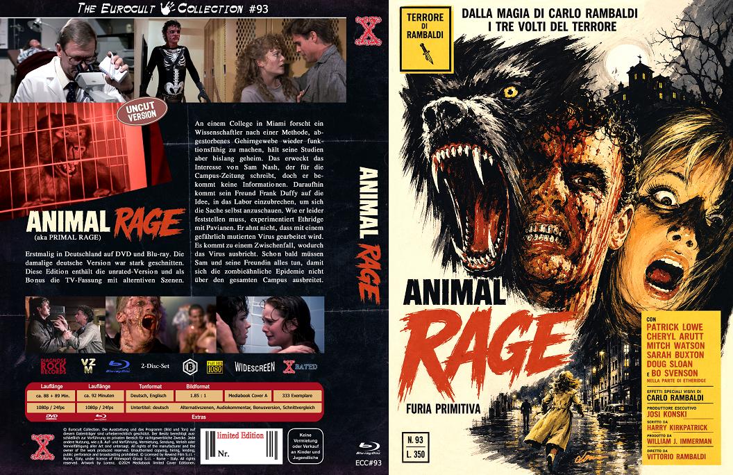 Animal Rage ~ Primal Rage - DVD/Blu-ray Mediabook A Lim 333 ECC#93