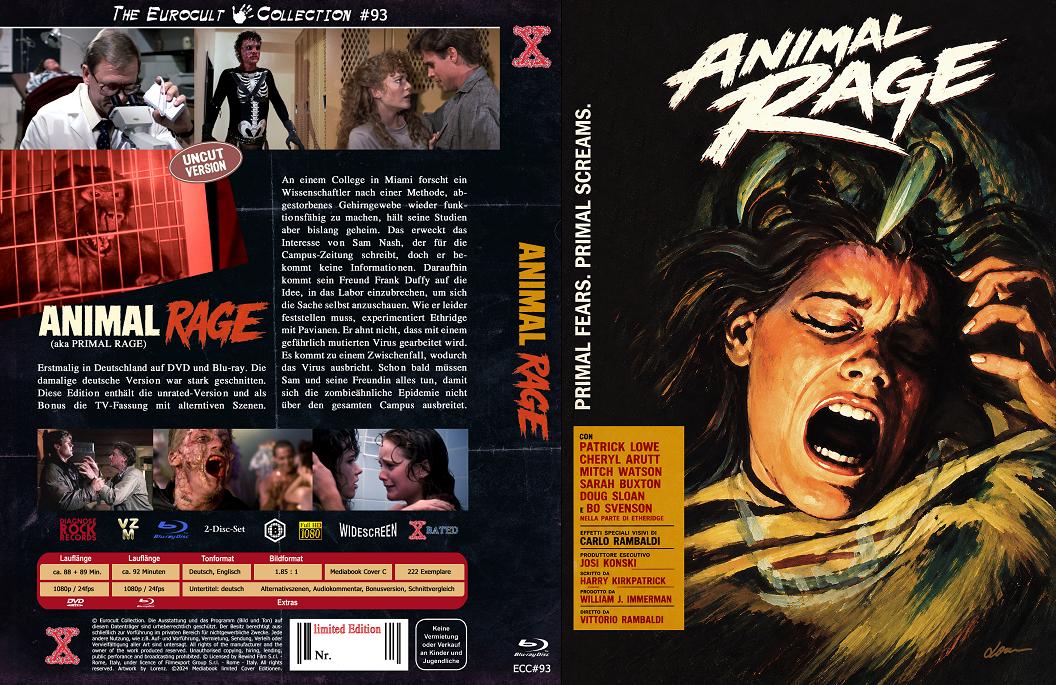 Animal Rage ~ Primal Rage - DVD/Blu-ray Mediabook C Lim 222 ECC#93