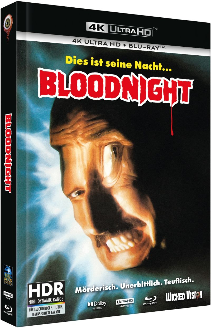 Bloodnight ~ Intruder (1989) - 4kUHD+Blu-ray Mediabook D Uncut