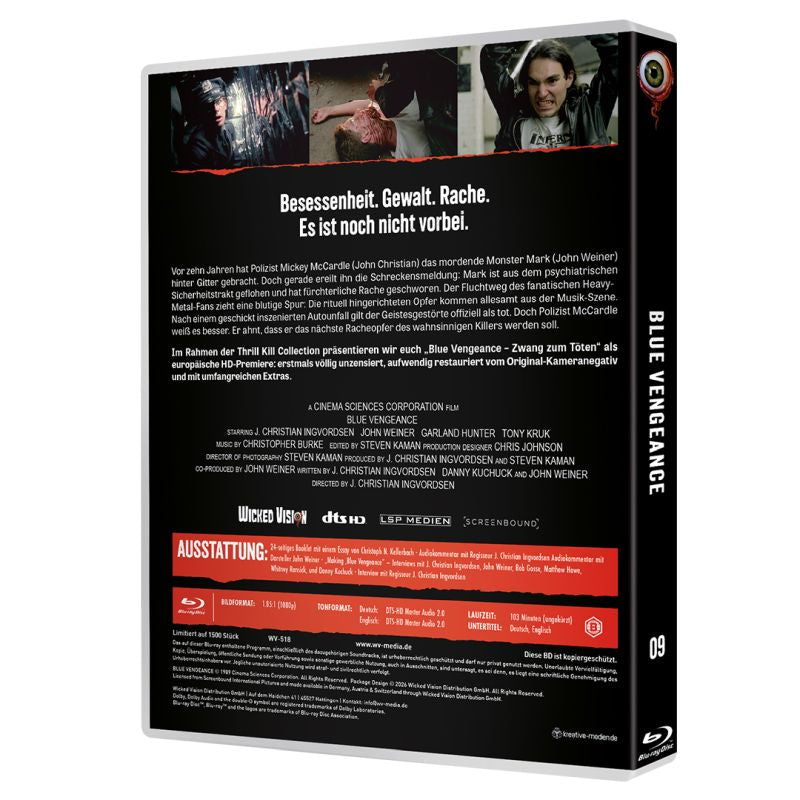 Blue Vengeance Zwang zum töten - Blu-ray Amaray (Scanavo) Lim 1500 TKC #09