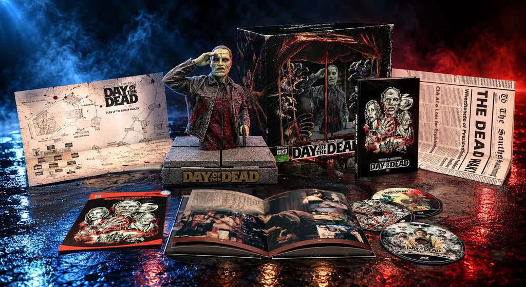 Day of the Dead ~ Zombie 2 - 4kUHD/2Blu-ray Mediabook G Lim 300 + Büste