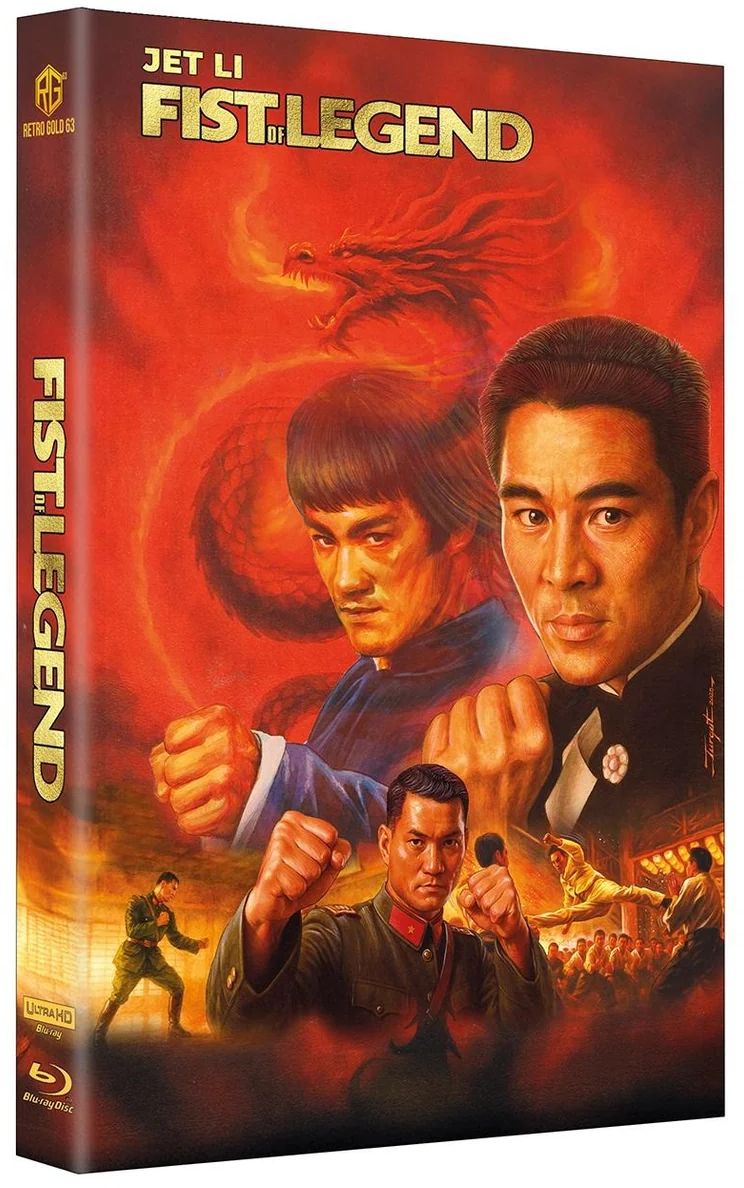 Fist of Legend - gr 4kUHD/Blu-ray Hartbox B Lim 50