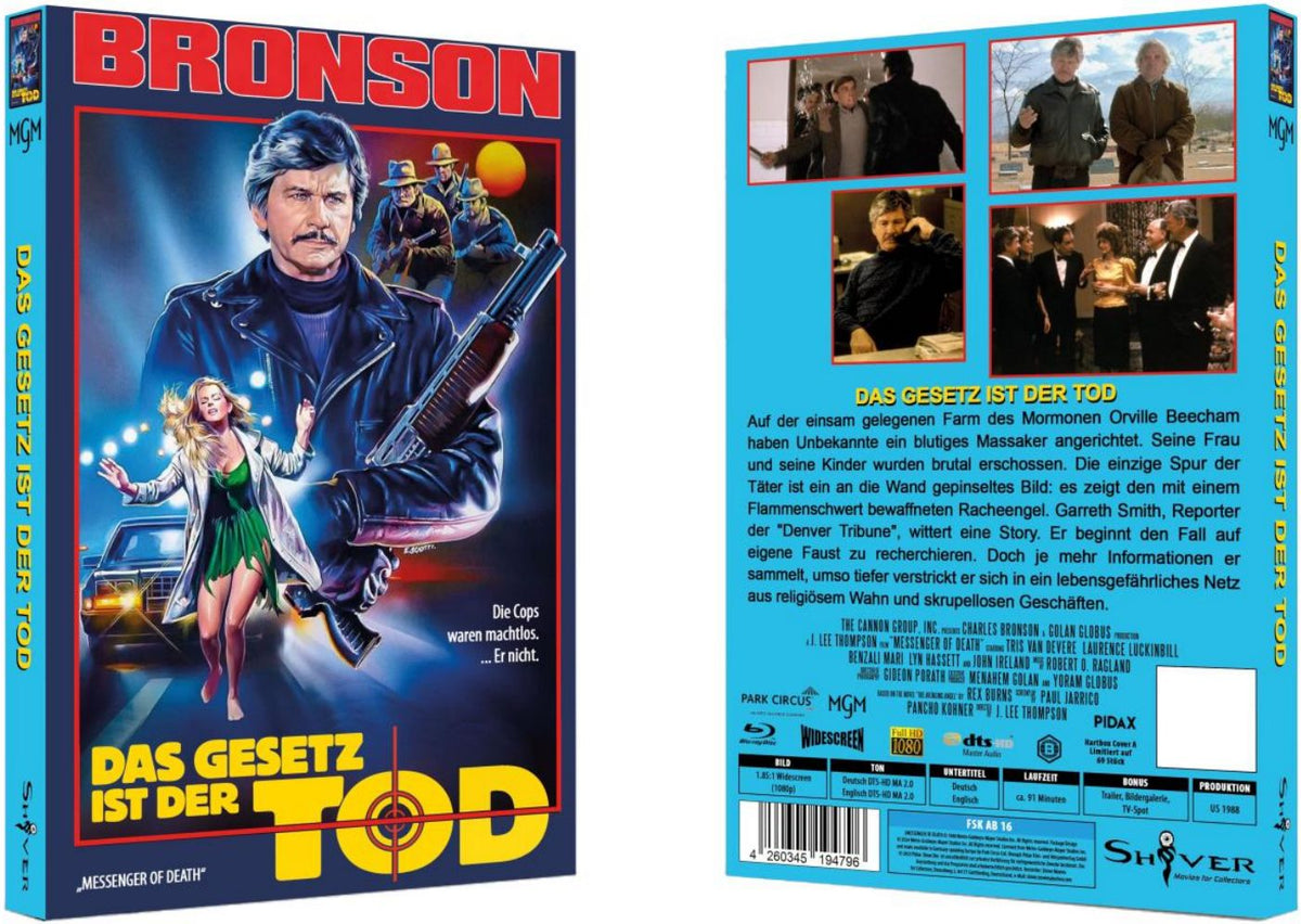 Das Gesetz ist der Tod - gr Blu-ray Hartbox A Lim 69