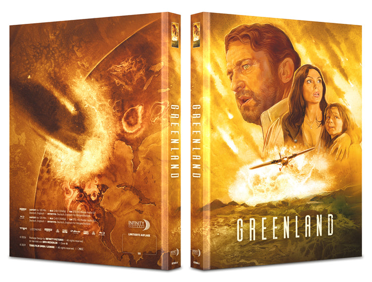 Greenland - 2-Disc 4kUHD Mediabook A Lim 111