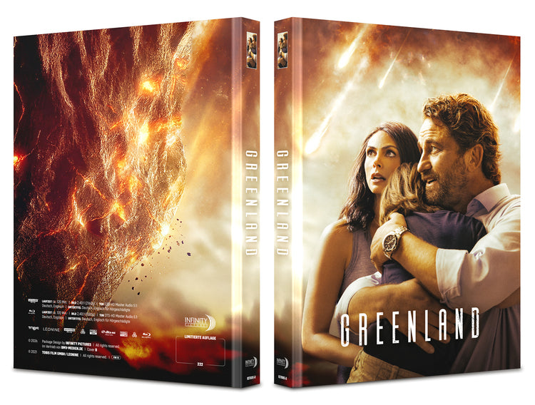 Greenland - 2-Disc 4kUHD Mediabook B Lim 222