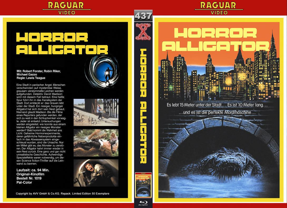 Horror Alligator - gr Blu-ray Hartbox Lim 50 X#437