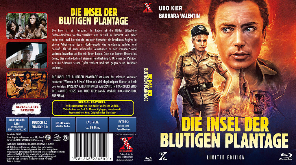 Die Insel der blutigen Plantage - Blu-ray Amaray Uncut