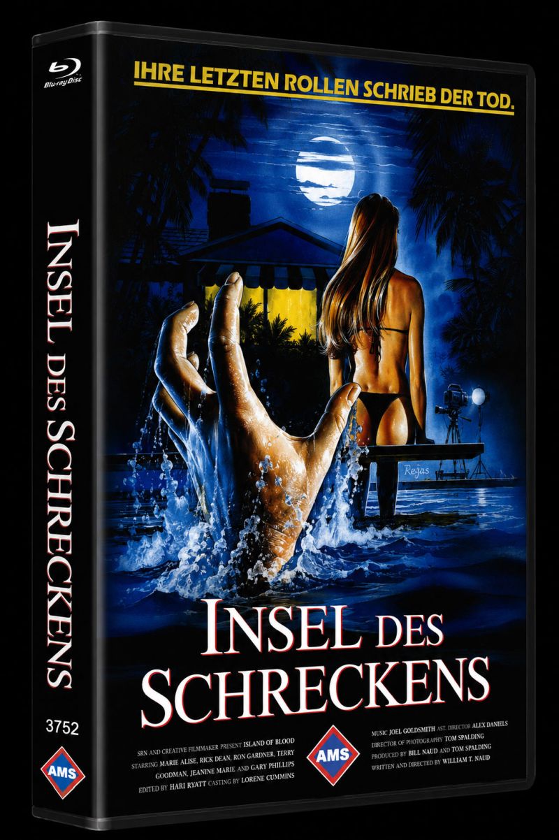 Insel des Schreckens - Blu-ray VHS-Retro-Box Lim 22 Uncut