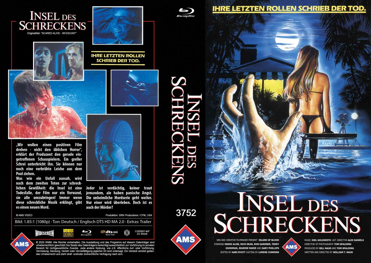 Insel des Schreckens - Blu-ray VHS-Retro-Box Lim 22 Uncut