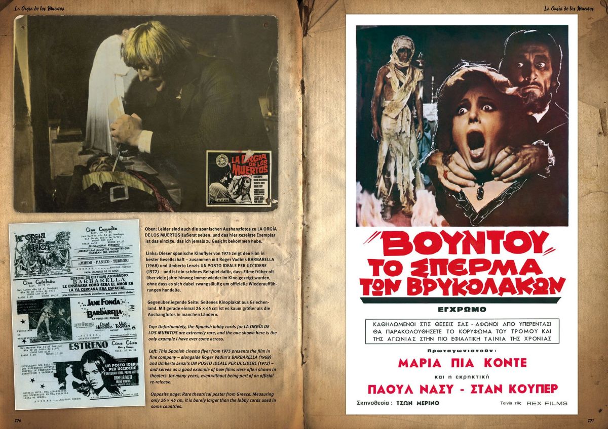 Muchas Gracias Senor Lobo! Paul Naschy Movie Memorabilia - Hardcover Buch