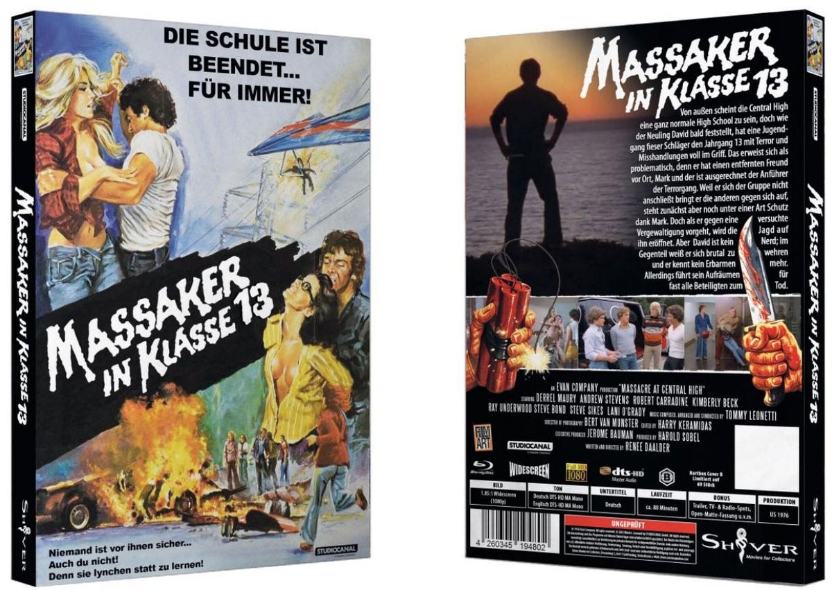 Massaker in Klasse 13 - gr Blu-ray Hartbox B Lim 69