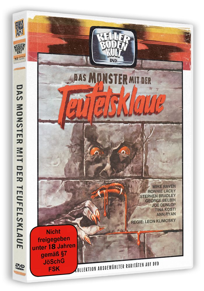 Das Monster mit der Teufelsklaue - DVD Amaray Lim 1000 KBK #02 Uncut