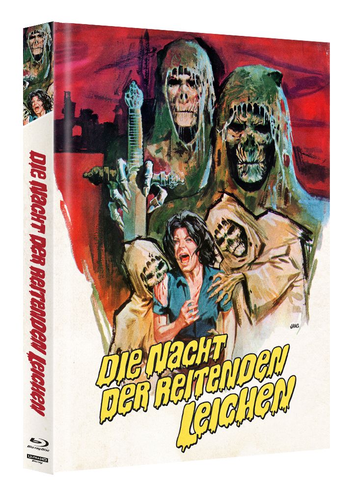 Die Nacht der reitenden Leichen - 4kUHD/Blu-ray Mediabook B Lim 500