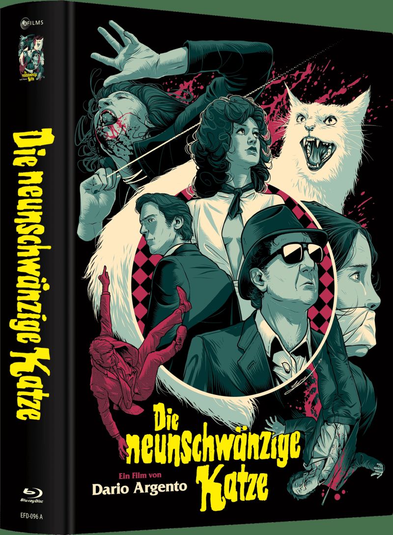 Die neunschwänzige Katze - 2 Blu-ray Prestige Mediabook A Lim 222