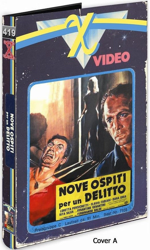 Nove Ospiti per un Delitto - gr Blu-ray Hartbox A Lim 66 X#419