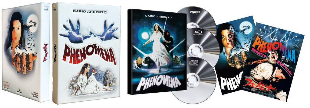 Phenomena - 3-Disc 4kUHD/Blu-ray/CD Leatherpak Lim 500