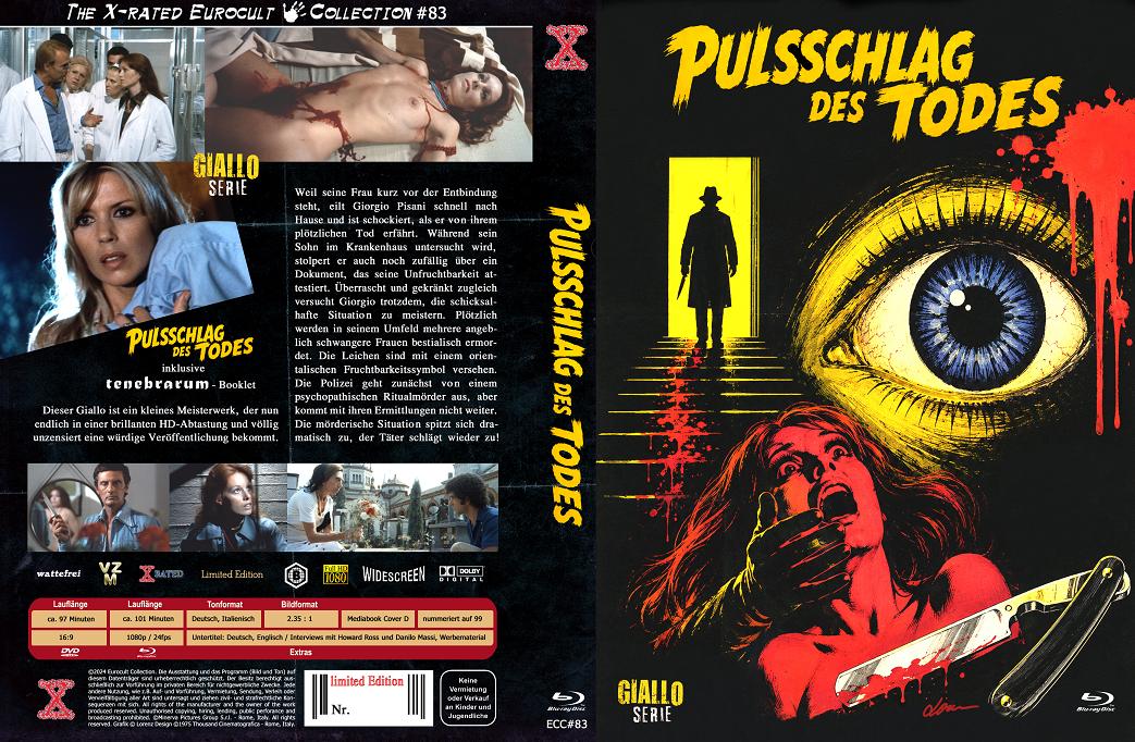 Pulsschlag des Todes - DVD/Blu-ray Mediabook D Lim 99 ECC#83