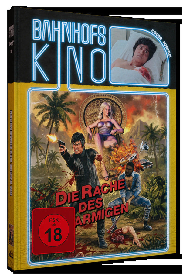 Die Rache des Einarmigen - Blu-ray/2DVD Mediabook B Lim 333