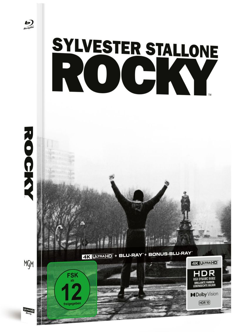 Rocky - 3-Disc 4kUHD/Blu-ray Mediabook A