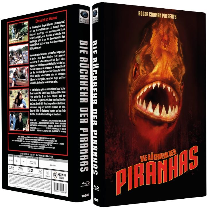 Die Rückkehr der Piranhas - gr Blu-ray Hartbox Lim 33