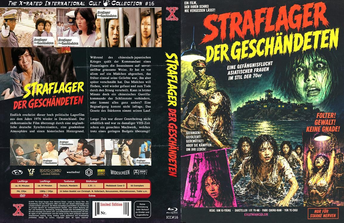 Straflager der Geschändeten - DVD/Blu-ray Mediabook D Lim 66 ICC#16