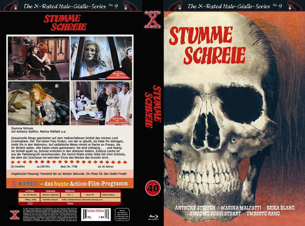 Stumme Schreie - gr Blu-ray Hartbox B Lim 44 X#40