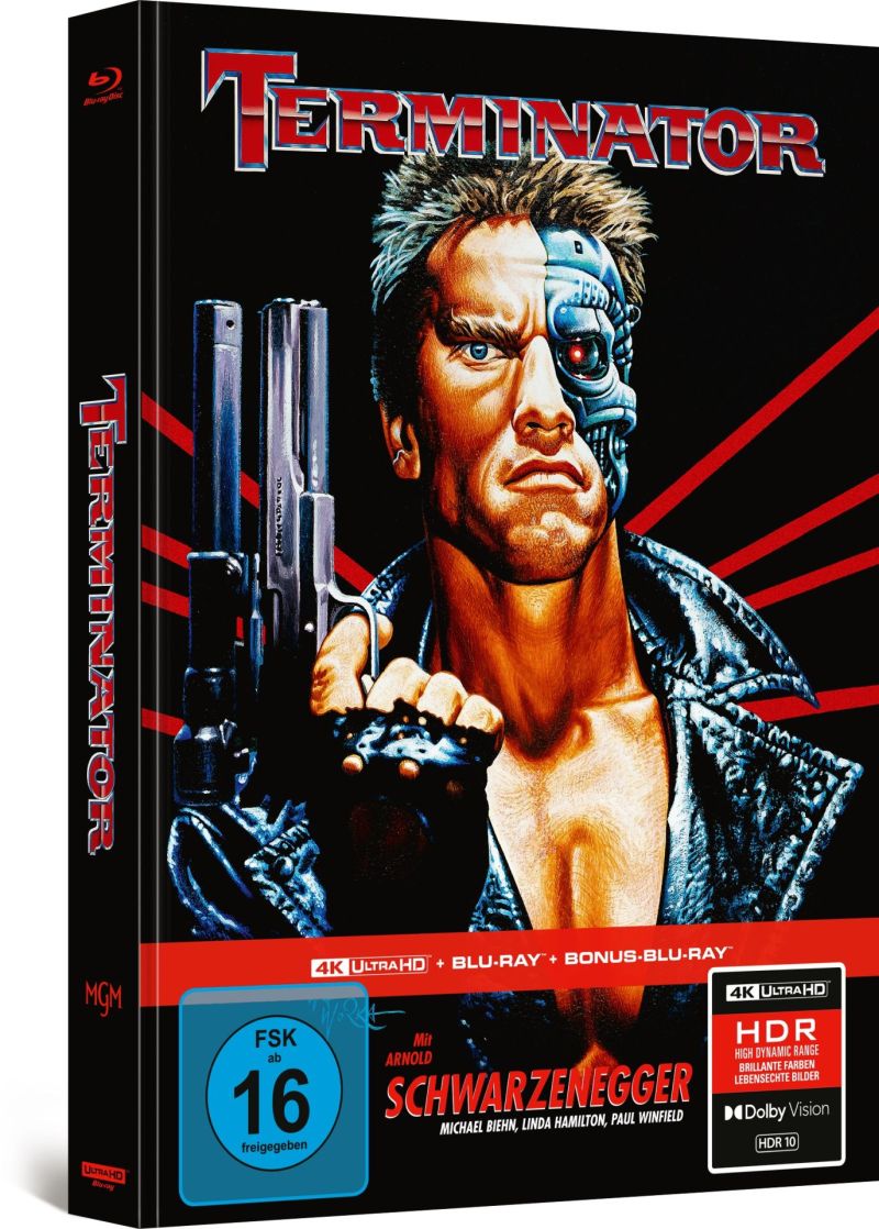 Terminator - 3-Disc 4kUHD/Blu-ray Mediabook B
