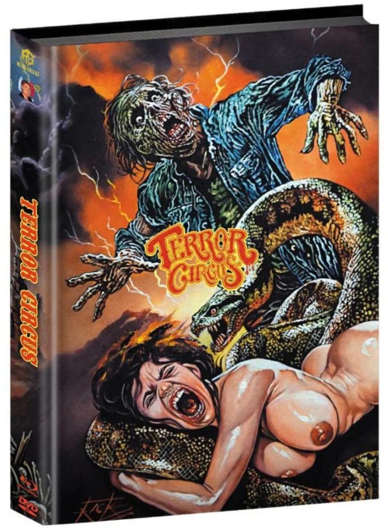 Terror Circus - DVD/Blu-ray Mediabook A Wattiert Lim 250 (R. Melton #06)
