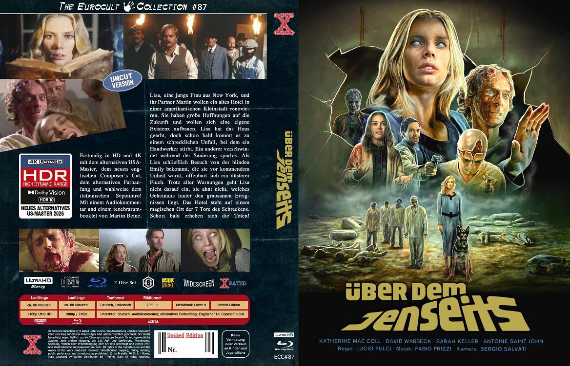 Über dem Jenseits ~ Geisterstadt der Zombies - 4kUHD/Blu-ray Mediabook B (2027)