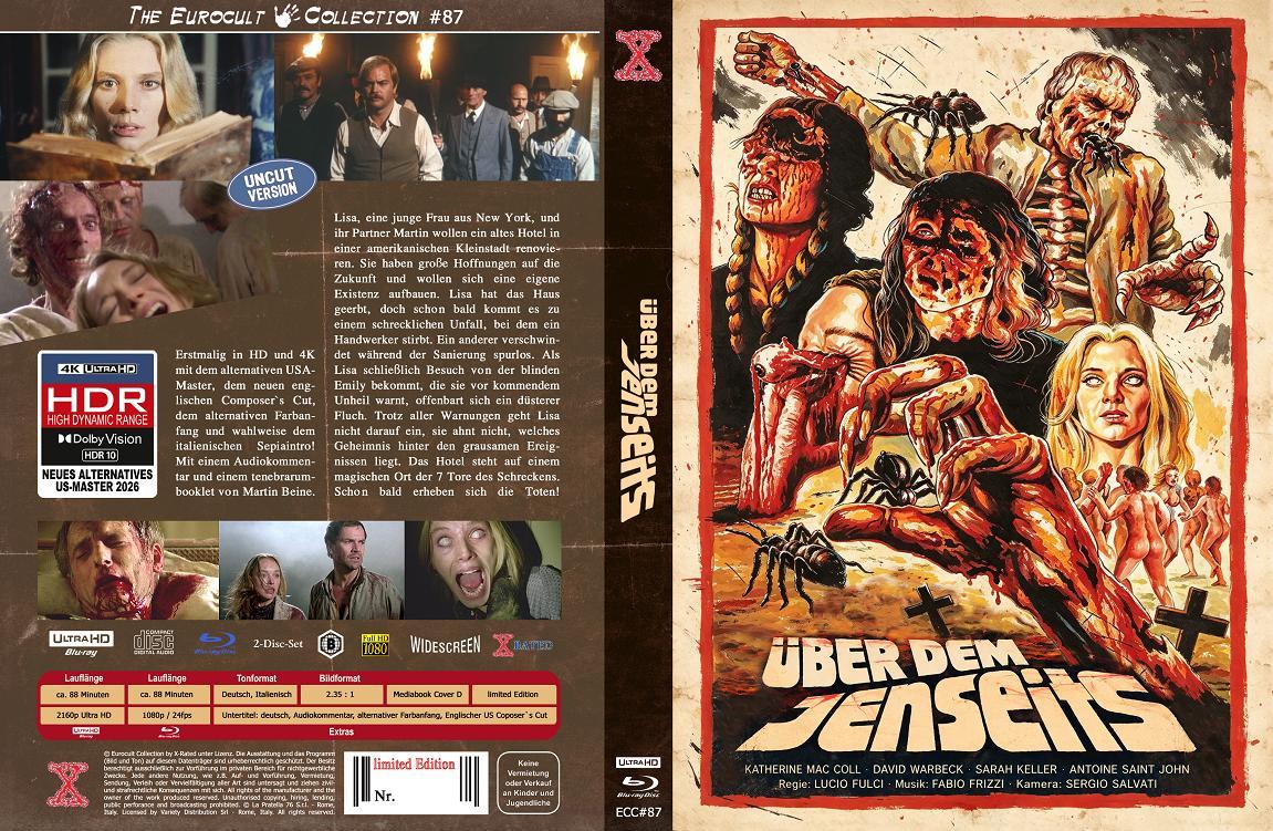 Über dem Jenseits ~ Geisterstadt der Zombies - 4kUHD/Blu-ray Mediabook D (2027)
