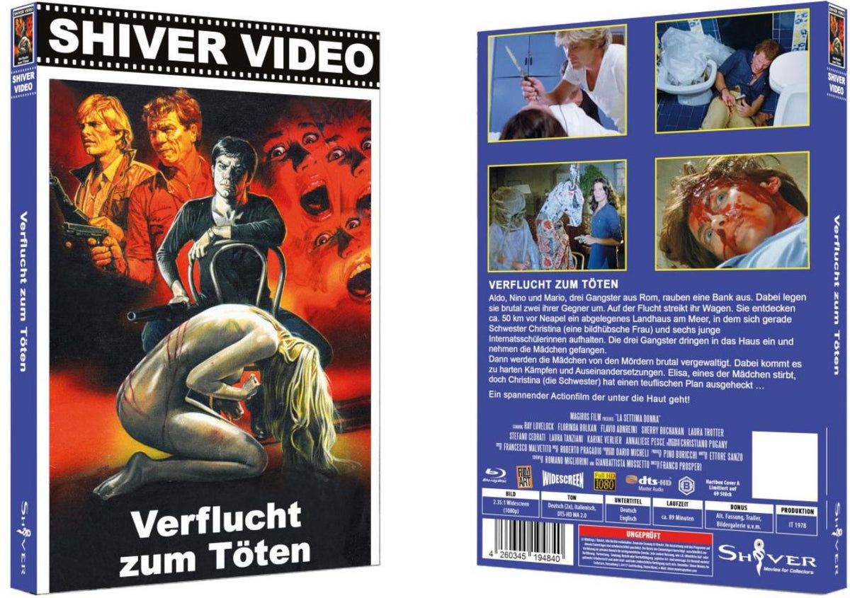 Verflucht zum Töten ~ La Settima Donna - gr Blu-ray Hartbox A Lim 69
