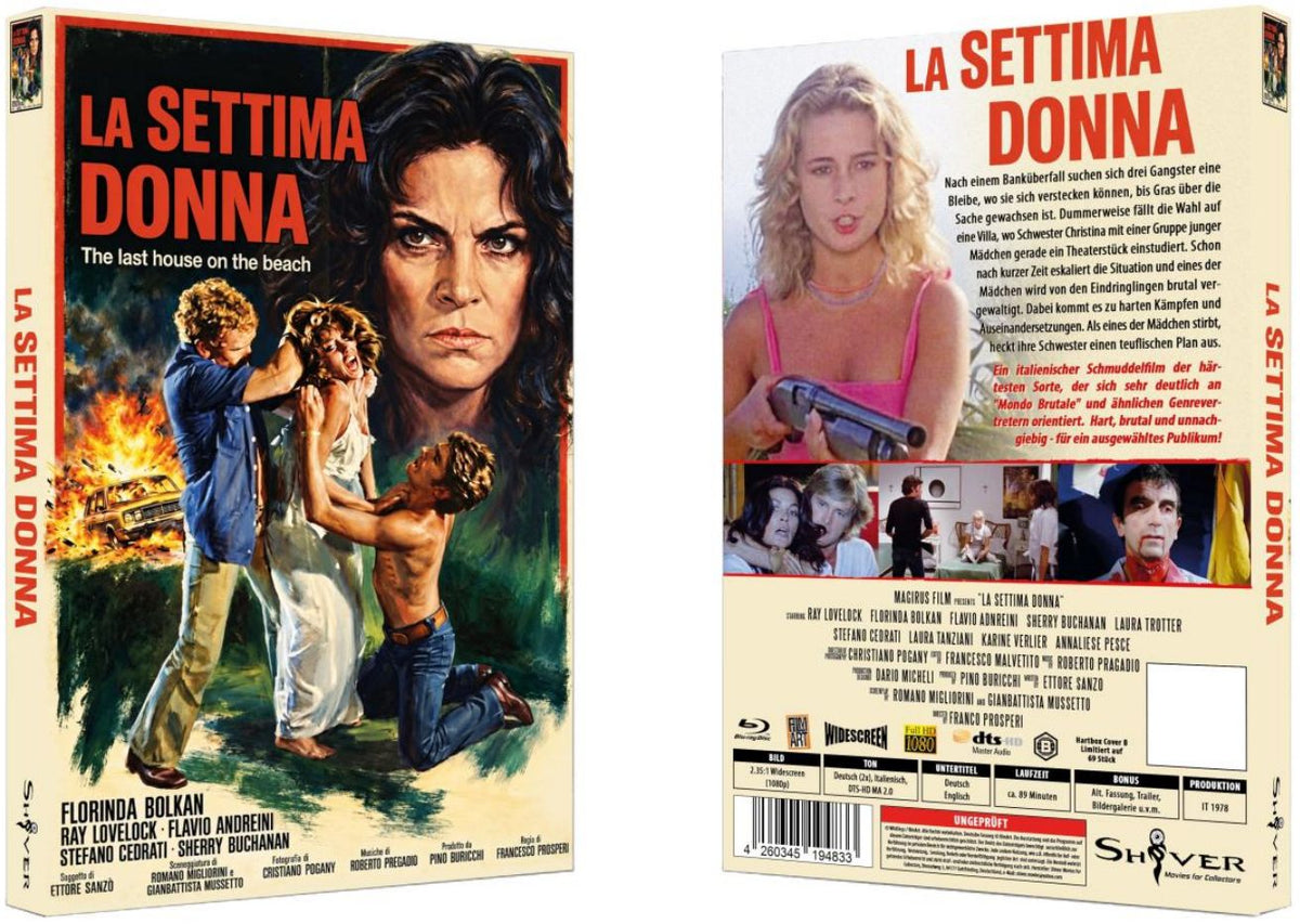 Verflucht zum Töten ~ La Settima Donna - gr Blu-ray Hartbox B Lim 69