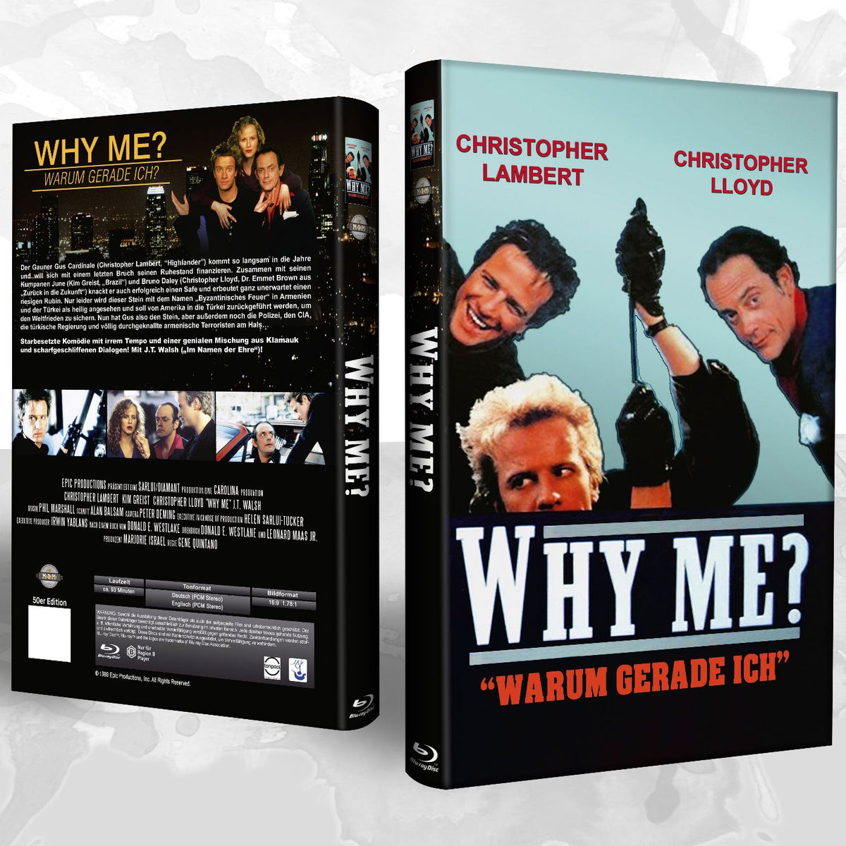 WHY ME? "Warum gerade ich" - gr Blu-ray Hartbox Lim 50