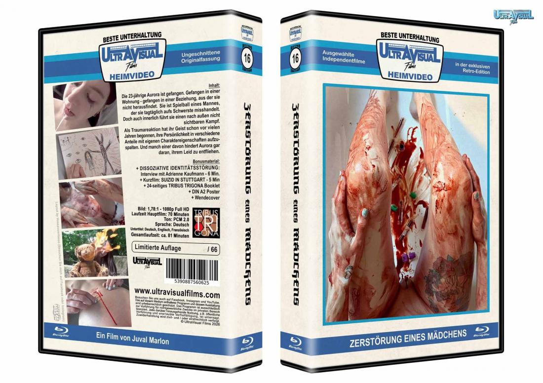 Zerstörung eines Mädchens - 2-Disc Retro-VHS-Edition Lim 66